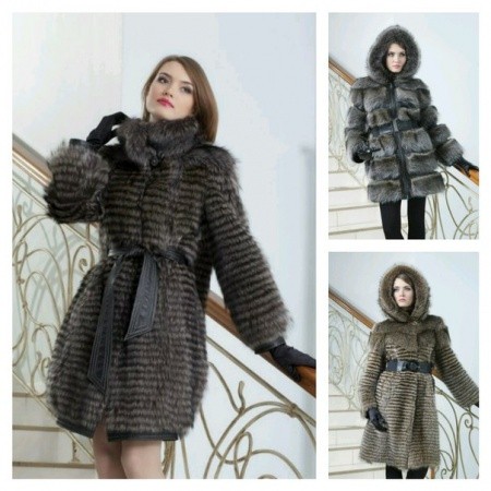 Меха из енота